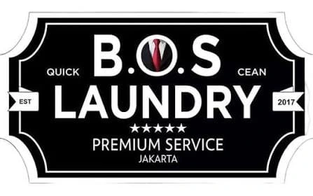 Logo B.O.S Laundry Premium Service Jakarta